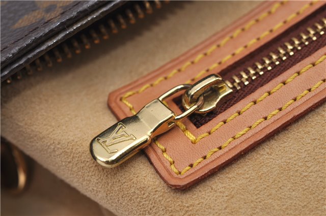 Authentic Louis Vuitton Monogram Looping GM Shoulder Bag M51145 LV 1190F