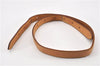 Authentic Louis Vuitton Leather Shoulder Strap For Bucket GM 31.9" Beige 1191G