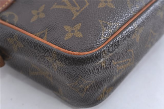 Auth Louis Vuitton Monogram Compiegne 23 Clutch Hand Bag M51847 LV 1192D