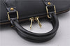 Authentic Louis Vuitton Epi Alma PM Hand Bag Black M40302 LV 1193F