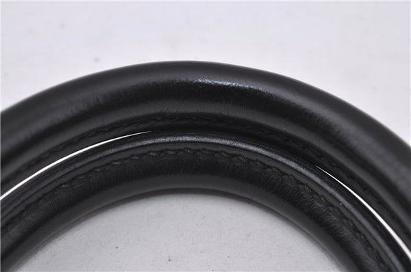 Authentic Louis Vuitton Epi Alma PM Hand Bag Black M40302 LV 1193F