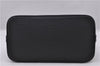 Authentic Louis Vuitton Epi Alma PM Hand Bag Black M40302 LV 1193F