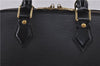 Authentic Louis Vuitton Epi Alma PM Hand Bag Black M40302 LV 1193F