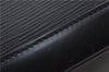 Authentic Louis Vuitton Epi Alma PM Hand Bag Black M40302 LV 1193F