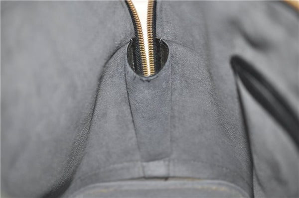 Authentic Louis Vuitton Epi Alma PM Hand Bag Black M40302 LV 1193F