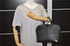 Authentic Louis Vuitton Epi Alma PM Hand Bag Black M40302 LV 1193F