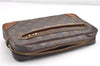 Authentic Louis Vuitton Monogram Marly Dragonne GM M51825 Clutch Bag Junk 1193G