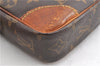 Authentic Louis Vuitton Monogram Marly Dragonne GM M51825 Clutch Bag Junk 1193G
