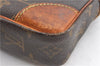 Authentic Louis Vuitton Monogram Marly Dragonne GM M51825 Clutch Bag Junk 1193G