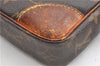 Authentic Louis Vuitton Monogram Marly Dragonne GM M51825 Clutch Bag Junk 1193G