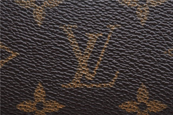 Authentic Louis Vuitton Monogram Marly Dragonne GM M51825 Clutch Bag Junk 1193G