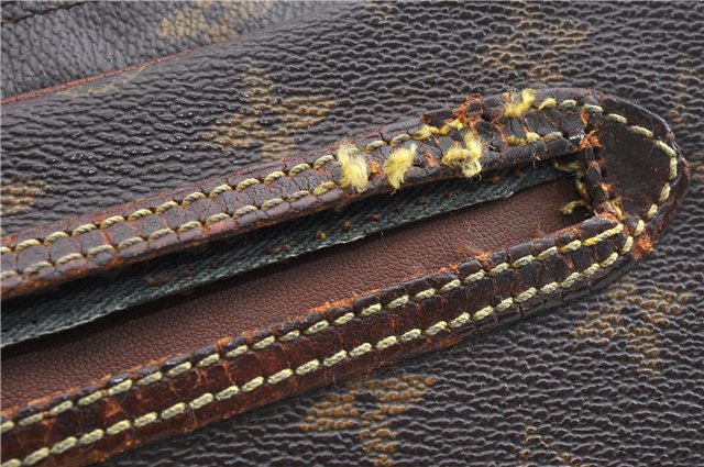 Authentic Louis Vuitton Monogram Marly Dragonne GM M51825 Clutch Bag Junk 1193G