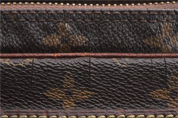 Authentic Louis Vuitton Monogram Marly Dragonne GM M51825 Clutch Bag Junk 1193G