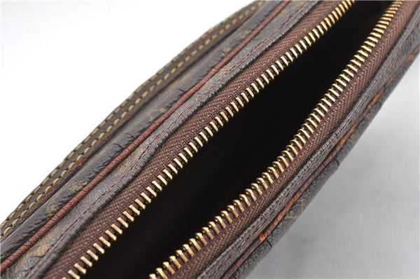 Authentic Louis Vuitton Monogram Marly Dragonne GM M51825 Clutch Bag Junk 1193G