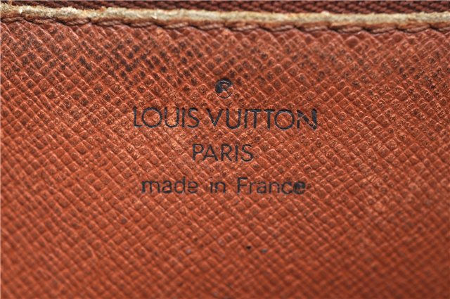 Authentic Louis Vuitton Monogram Marly Dragonne GM M51825 Clutch Bag Junk 1193G