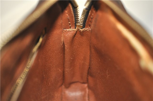 Authentic Louis Vuitton Monogram Marly Dragonne GM M51825 Clutch Bag Junk 1193G