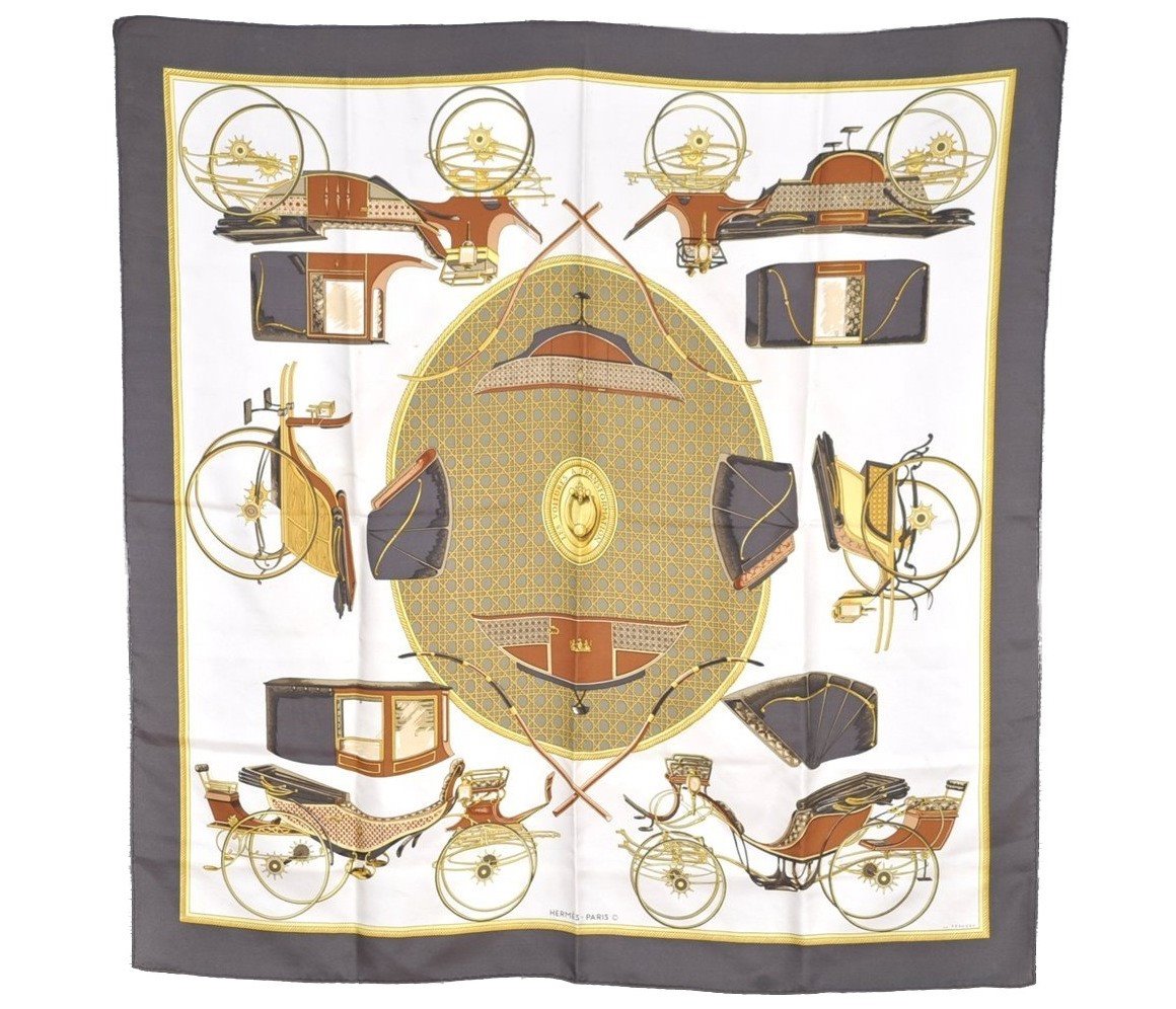 Authentic HERMES Carre 90 Scarf 