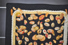 Authentic HERMES Carre 90 Scarf "Couvee d'Hermes" Silk Black 1194I