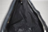 Authentic GUCCI Shoulder Hand Bag Purse Nylon Leather 0000602 Black 1195D