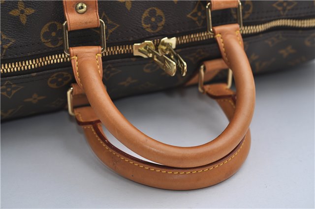 Authentic Louis Vuitton Monogram Keepall 45 Travel Boston Bag M41428 LV 1195F