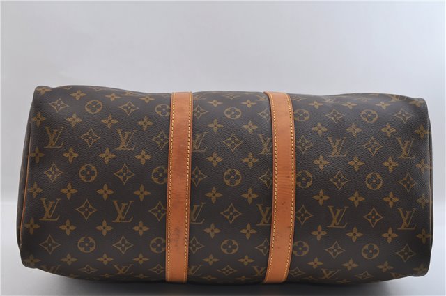 Authentic Louis Vuitton Monogram Keepall 45 Travel Boston Bag M41428 LV 1195F