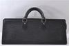 Authentic Louis Vuitton Epi Sac Triangle Hand Bag Black M52092 LV 1196D