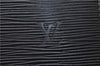 Authentic Louis Vuitton Epi Sac Triangle Hand Bag Black M52092 LV 1196D