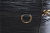 Authentic Louis Vuitton Epi Cannes Cosmetic Hand Bag Black M48032 LV 1197D