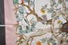 Authentic HERMES Carre 90 Scarf "AU COEUR DES BOIS " Silk Pink 1197I