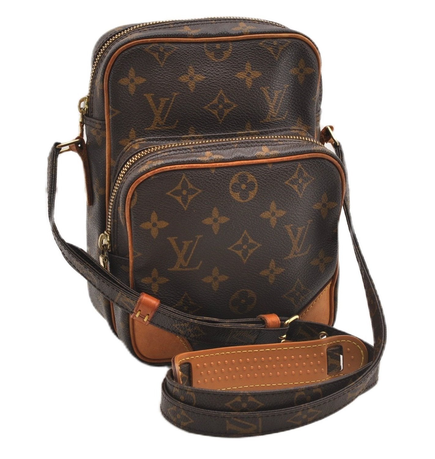 Authentic Louis Vuitton Monogram Amazone Shoulder Cross Body Bag M45236 LV 1198G