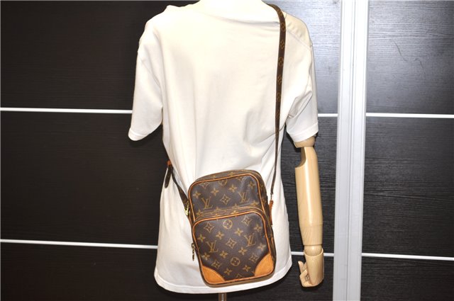 Authentic Louis Vuitton Monogram Amazone Shoulder Cross Body Bag M45236 LV 1198G