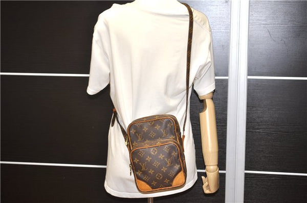 Authentic Louis Vuitton Monogram Amazone Shoulder Cross Body Bag M45236 LV 1198G