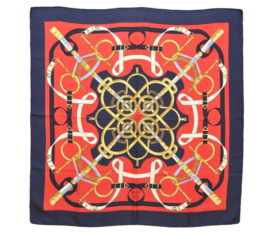 Authentic HERMES Carre 90 Scarf 