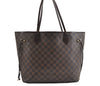 Authentic Louis Vuitton Damier Neverfull MM Shoulder Tote Bag N51105 Junk 1199G