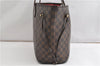 Authentic Louis Vuitton Damier Neverfull MM Shoulder Tote Bag N51105 Junk 1199G