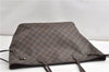 Authentic Louis Vuitton Damier Neverfull MM Shoulder Tote Bag N51105 Junk 1199G