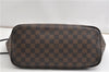 Authentic Louis Vuitton Damier Neverfull MM Shoulder Tote Bag N51105 Junk 1199G