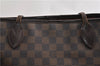 Authentic Louis Vuitton Damier Neverfull MM Shoulder Tote Bag N51105 Junk 1199G