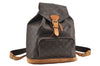 Authentic Louis Vuitton Monogram Montsouris GM Backpack M51135 LV 1200G