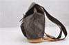 Authentic Louis Vuitton Monogram Montsouris GM Backpack M51135 LV 1200G