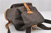 Authentic Louis Vuitton Monogram Montsouris GM Backpack M51135 LV 1200G