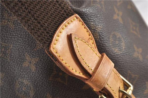 Authentic Louis Vuitton Monogram Montsouris GM Backpack M51135 LV 1200G