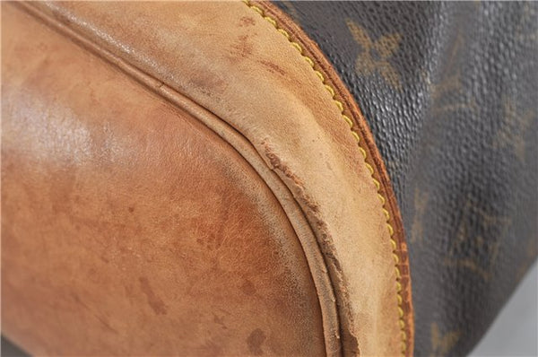 Authentic Louis Vuitton Monogram Montsouris GM Backpack M51135 LV 1200G