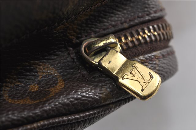 Authentic Louis Vuitton Monogram Montsouris GM Backpack M51135 LV 1200G