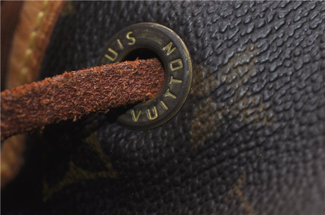 Authentic Louis Vuitton Monogram Montsouris GM Backpack M51135 LV 1200G
