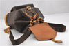 Authentic Louis Vuitton Monogram Montsouris GM Backpack M51135 LV 1200G