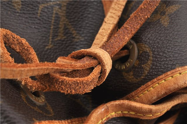 Authentic Louis Vuitton Monogram Montsouris GM Backpack M51135 LV 1200G