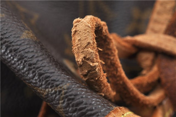 Authentic Louis Vuitton Monogram Montsouris GM Backpack M51135 LV 1200G