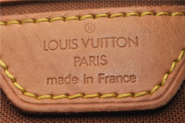Authentic Louis Vuitton Monogram Montsouris GM Backpack M51135 LV 1200G