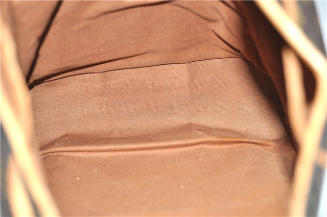 Authentic Louis Vuitton Monogram Montsouris GM Backpack M51135 LV 1200G